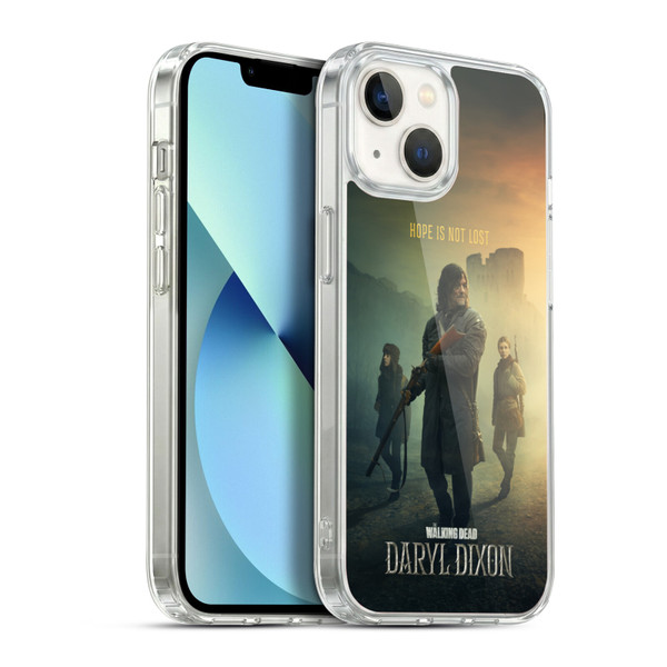 The Walking Dead: Daryl Dixon Key Art Group Soft Gel Case for Apple iPhone 13