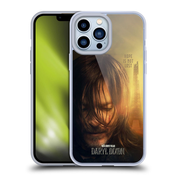 The Walking Dead: Daryl Dixon Key Art Full Face Soft Gel Case for Apple iPhone 13 Pro Max