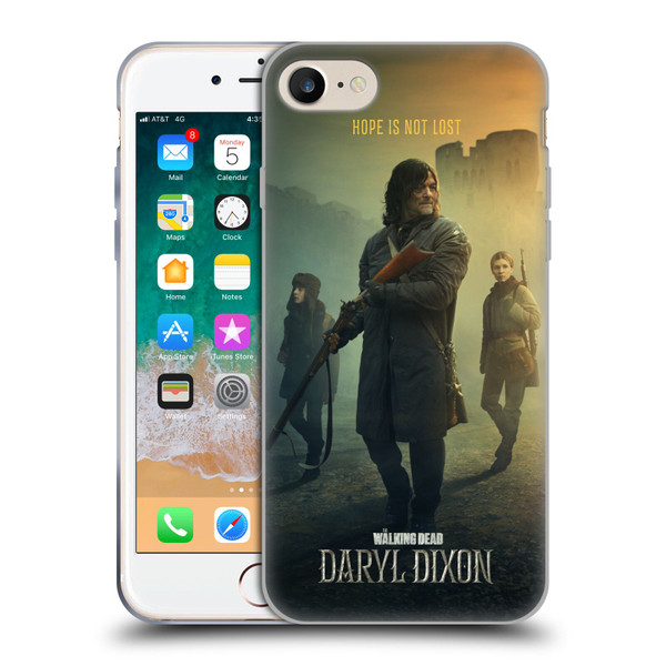 The Walking Dead: Daryl Dixon Key Art Group Soft Gel Case for Apple iPhone 7 / 8 / SE 2020 & 2022