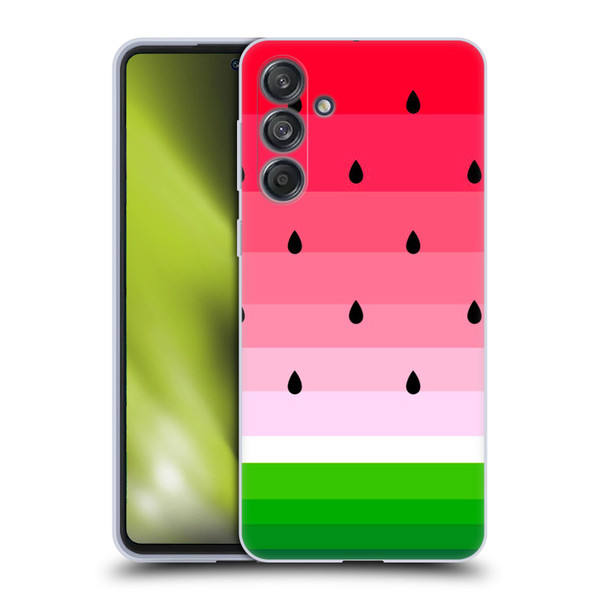 Haroulita Fruits Watermelon Soft Gel Case for Samsung Galaxy M55 5G