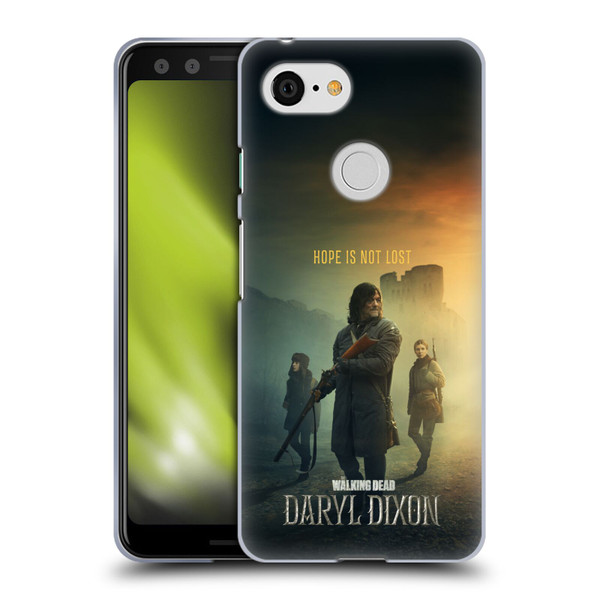 The Walking Dead: Daryl Dixon Key Art Group Soft Gel Case for Google Pixel 3