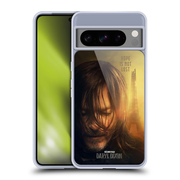 The Walking Dead: Daryl Dixon Key Art Full Face Soft Gel Case for Google Pixel 8 Pro