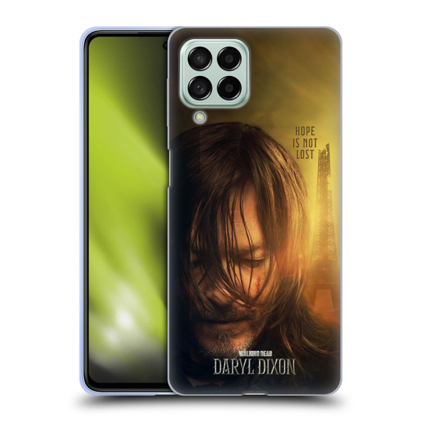 The Walking Dead: Daryl Dixon Key Art Full Face Soft Gel Case for Samsung Galaxy M53 (2022)