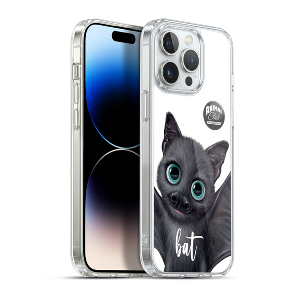 Animal Club International Faces Bat Soft Gel Case for Apple iPhone 13 Pro Max & MagSafe