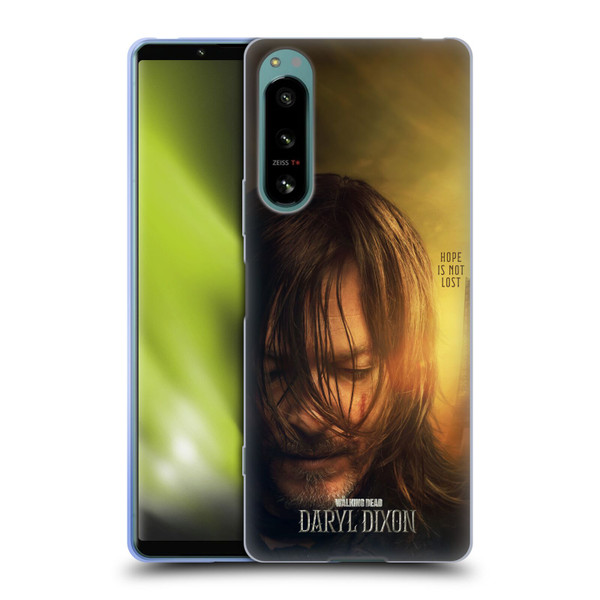 The Walking Dead: Daryl Dixon Key Art Full Face Soft Gel Case for Sony Xperia 5 IV