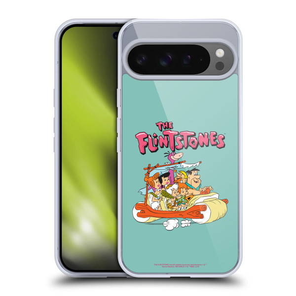 The Flintstones Graphics Family Soft Gel Case for Google Pixel 9 Pro XL