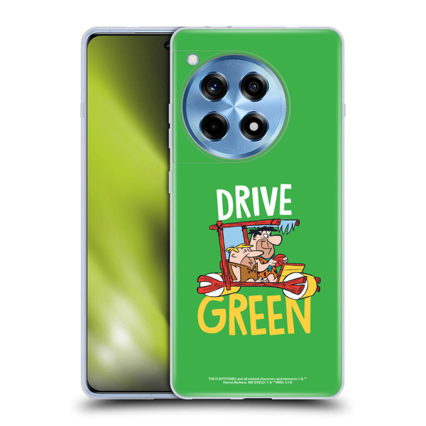 The Flintstones Graphics Drive Green Soft Gel Case for OPPO OnePlus Ace 3 5G