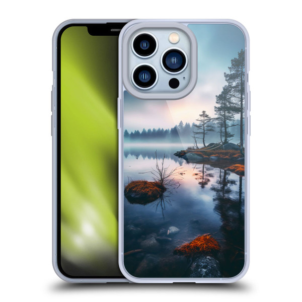 Haroulita Sceneries Dreaming Lake Soft Gel Case for Apple iPhone 13 Pro