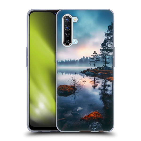 Haroulita Sceneries Dreaming Lake Soft Gel Case for OPPO Find X2 Lite 5G