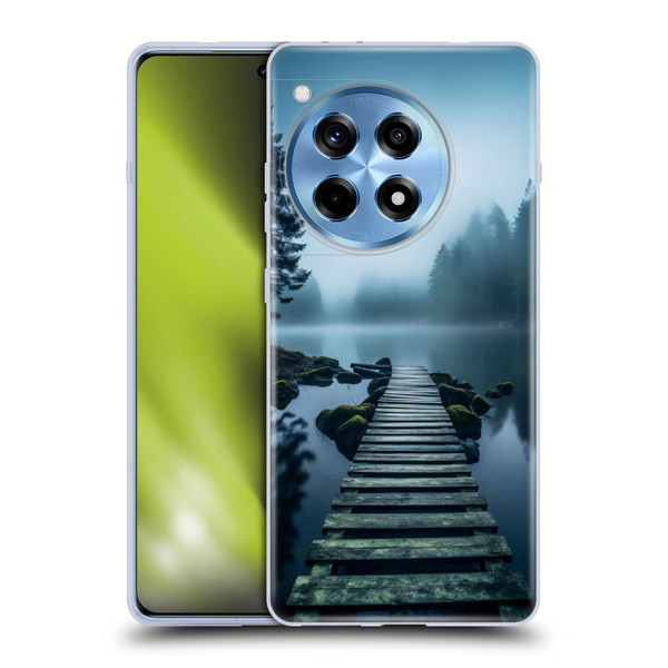 Haroulita Sceneries Dreaming Lake Pathway Soft Gel Case for OPPO OnePlus Ace 3 5G