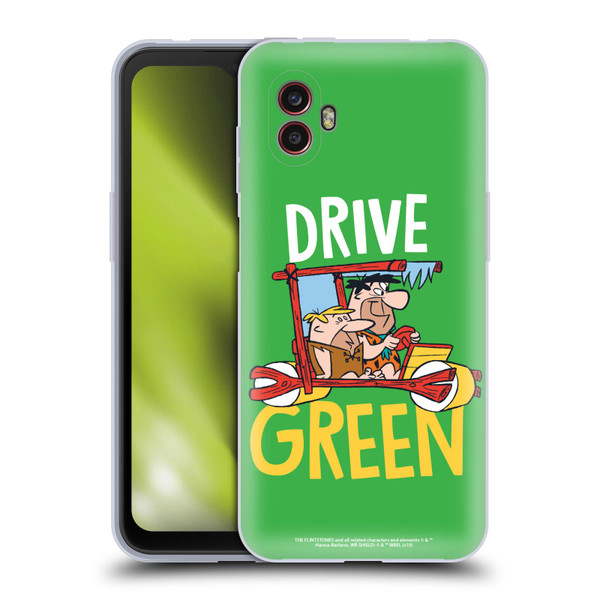The Flintstones Graphics Drive Green Soft Gel Case for Samsung Galaxy Xcover6 Pro/Pro2