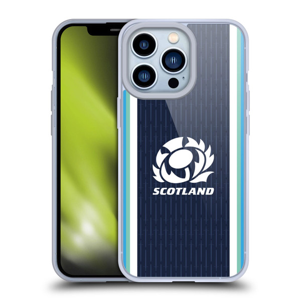 Scotland Rugby 2024/25 Crest Kit Home Soft Gel Case for Apple iPhone 13 Pro