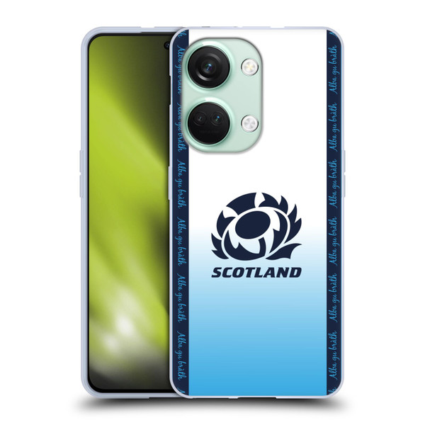 Scotland Rugby 2024/25 Crest Kit Away Soft Gel Case for OnePlus Nord 3 5G