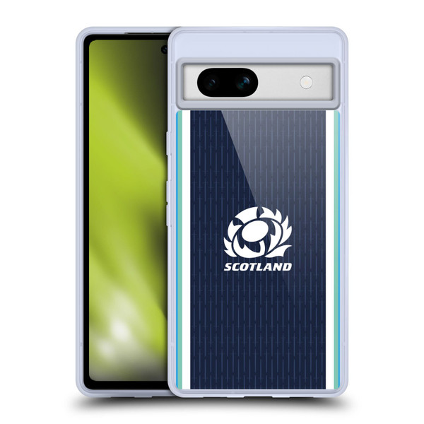 Scotland Rugby 2024/25 Crest Kit Home Soft Gel Case for Google Pixel 7a