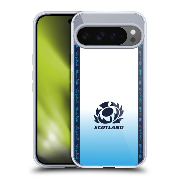 Scotland Rugby 2024/25 Crest Kit Away Soft Gel Case for Google Pixel 9 Pro XL