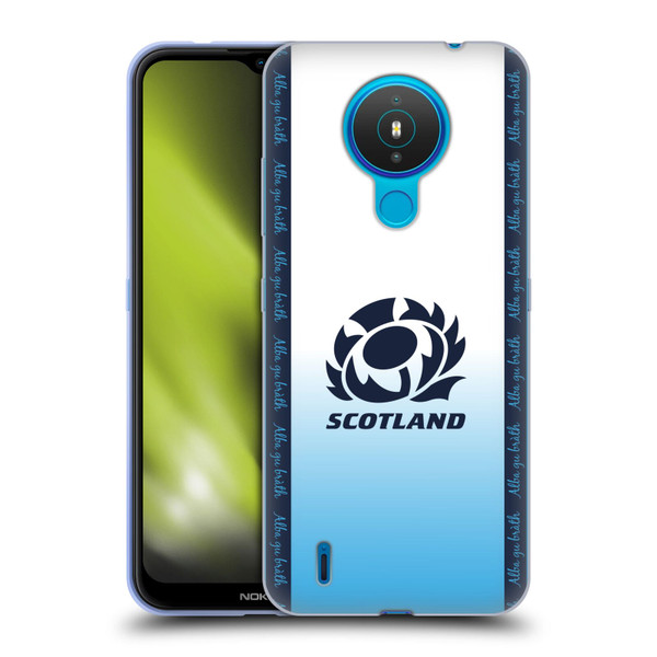 Scotland Rugby 2024/25 Crest Kit Away Soft Gel Case for Nokia 1.4