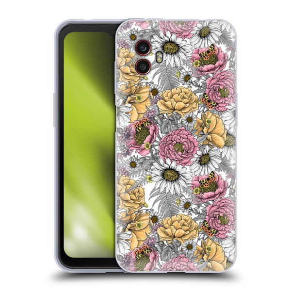 Katerina Kirilova Graphics Garden Bouquet Soft Gel Case for Samsung Galaxy Xcover6 Pro/Pro2