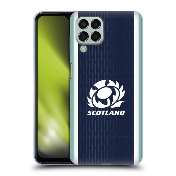 Scotland Rugby 2024/25 Crest Kit Home Soft Gel Case for Samsung Galaxy M33 (2022)