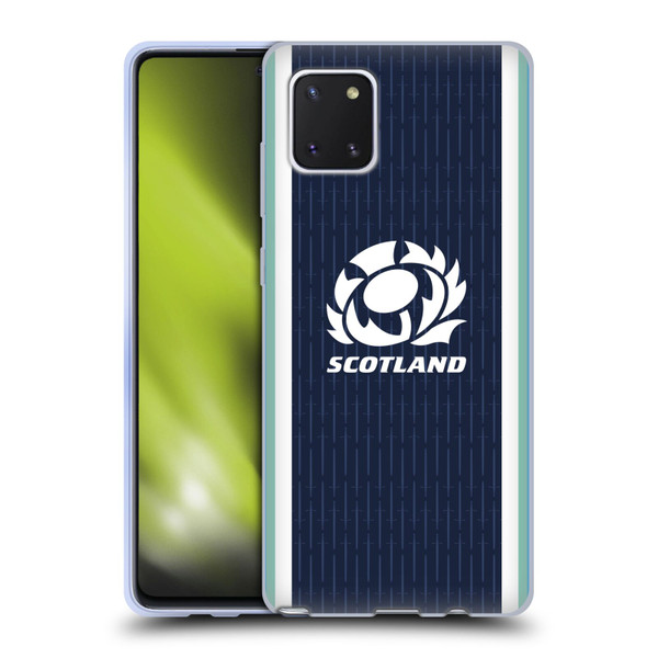 Scotland Rugby 2024/25 Crest Kit Home Soft Gel Case for Samsung Galaxy Note10 Lite