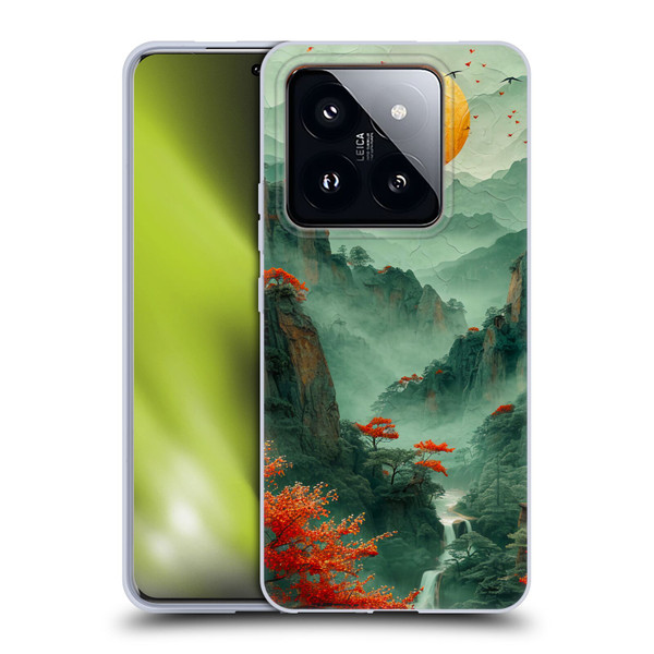 Haroulita Sceneries Japan Sunset Soft Gel Case for Xiaomi 14 Pro