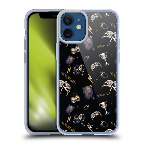Harry Potter Dementors Kiss Horcruxes Pattern Soft Gel Case for Apple iPhone 12 Mini