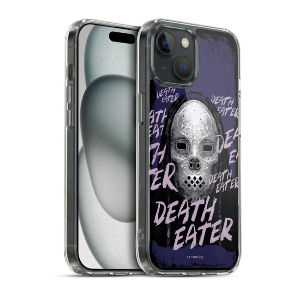 Harry Potter Dementors Kiss Death Eater Soft Gel Case for Apple iPhone 15 & MagSafe