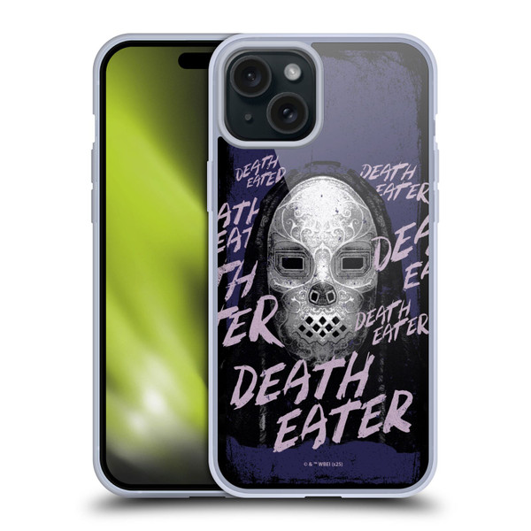Harry Potter Dementors Kiss Death Eater Soft Gel Case for Apple iPhone 15 Plus