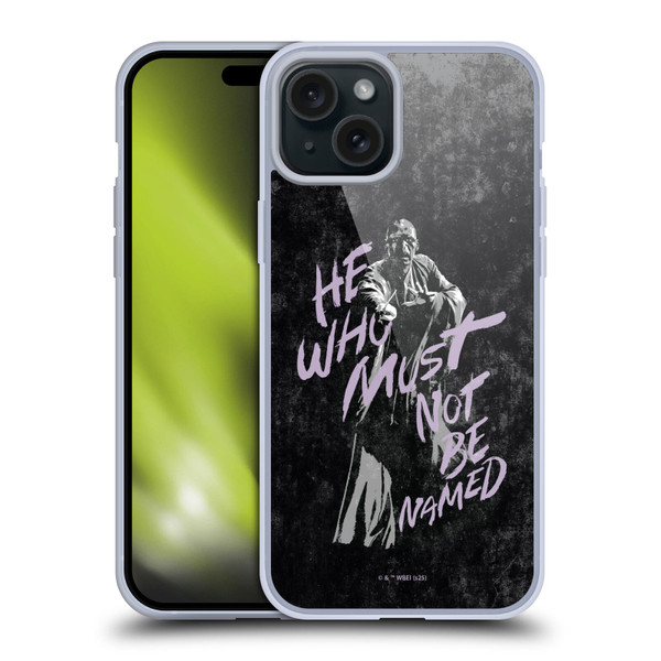 Harry Potter Dementors Kiss Voldemort Soft Gel Case for Apple iPhone 15 Plus