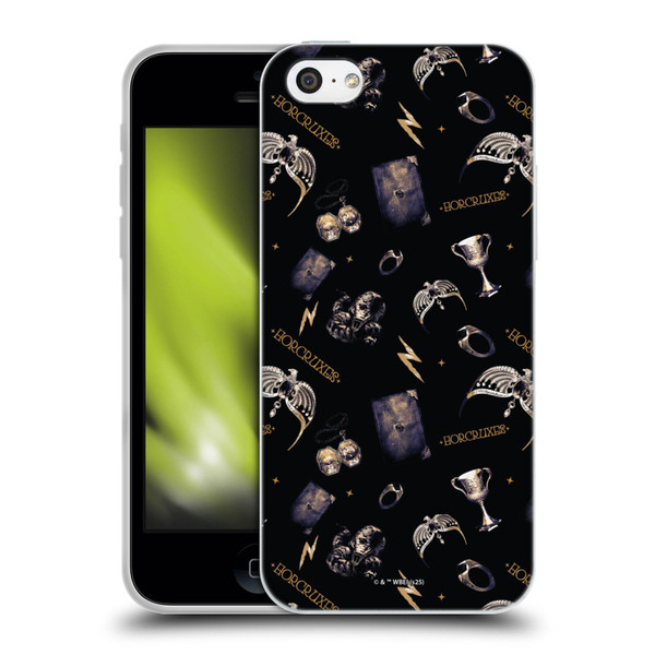 Harry Potter Dementors Kiss Horcruxes Pattern Soft Gel Case for Apple iPhone 5c