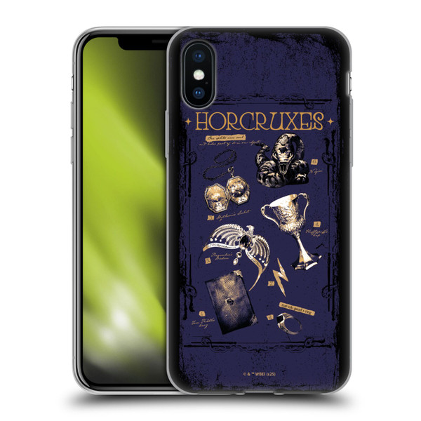 Harry Potter Dementors Kiss Horcruxes Soft Gel Case for Apple iPhone X / iPhone XS