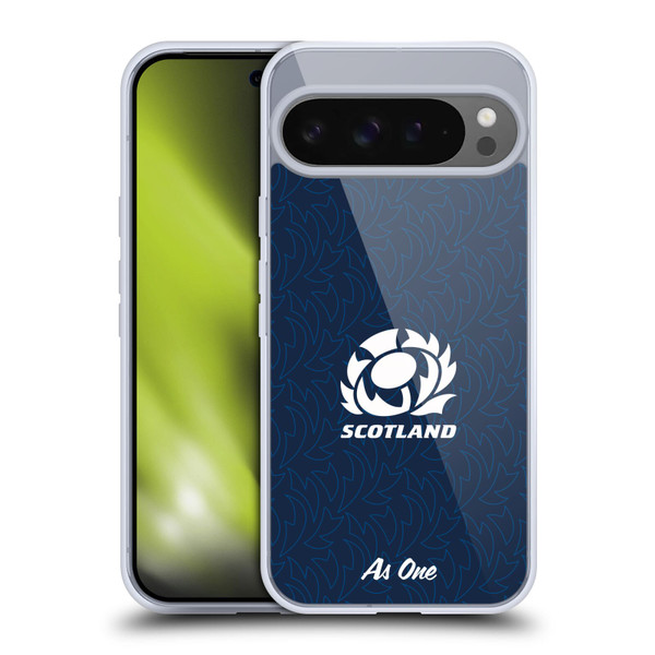 Scotland Rugby Graphics Pattern Soft Gel Case for Google Pixel 9 Pro XL