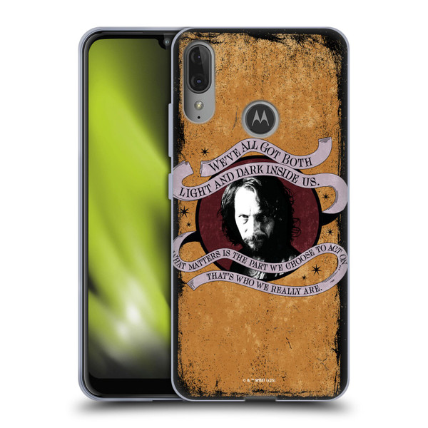 Harry Potter Dementors Kiss Sirius Black Soft Gel Case for Motorola Moto E6 Plus