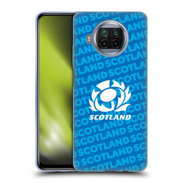 Scotland Rugby Graphics Logo Blue Soft Gel Case for Xiaomi Mi 10T Lite 5G