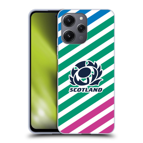 Scotland Rugby Graphics Lines Soft Gel Case for Xiaomi Redmi 12