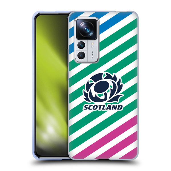 Scotland Rugby Graphics Lines Soft Gel Case for Xiaomi 12T Pro