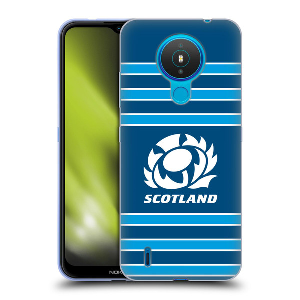 Scotland Rugby Logo 2 Stripes Soft Gel Case for Nokia 1.4