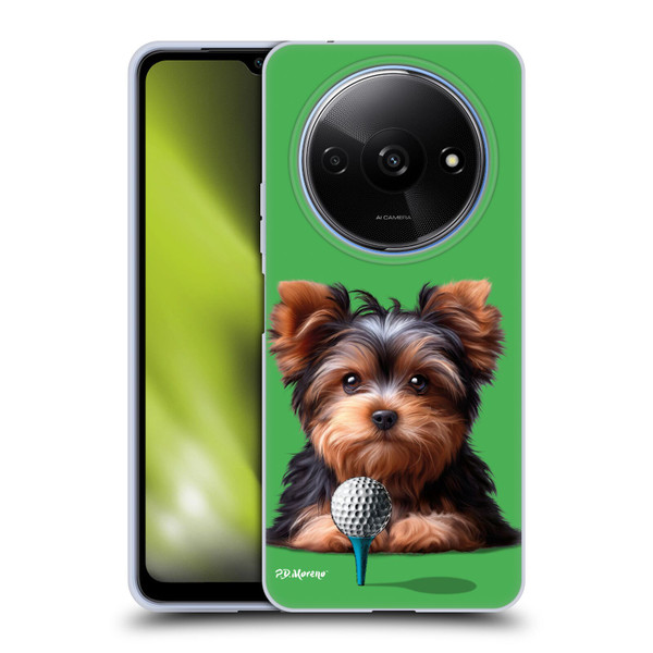 P.D. Moreno Sport Puppies Yorkshire Terrier Golf Soft Gel Case for Xiaomi Redmi A3