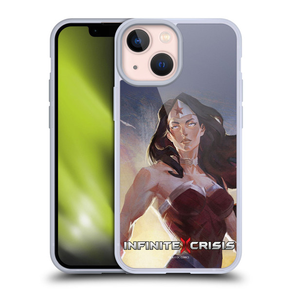 Infinite Crisis Characters Wonder Woman Soft Gel Case for Apple iPhone 13 Mini