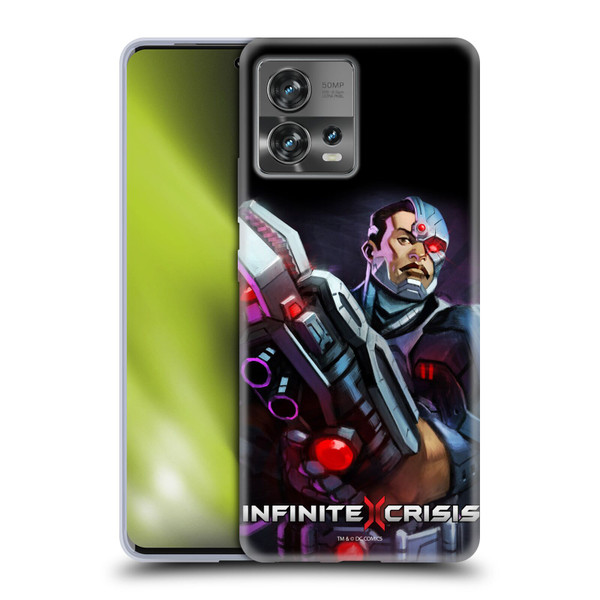 Infinite Crisis Characters Cyborg Soft Gel Case for Motorola Moto Edge 30 Fusion