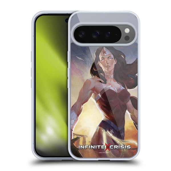 Infinite Crisis Characters Wonder Woman Soft Gel Case for Google Pixel 9 Pro XL
