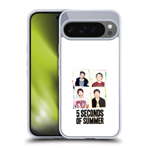 5 Seconds of Summer Posters Polaroid Soft Gel Case for Google Pixel 9 Pro XL