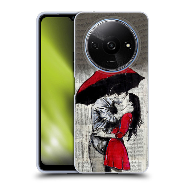 LouiJoverArt Red Ink A New Kiss 2 Soft Gel Case for Xiaomi Redmi A3
