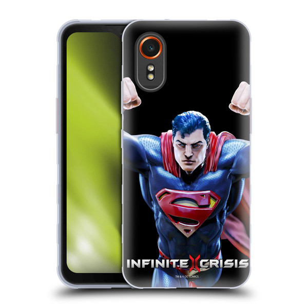 Infinite Crisis Characters Superman Soft Gel Case for Samsung Galaxy Xcover7 5G