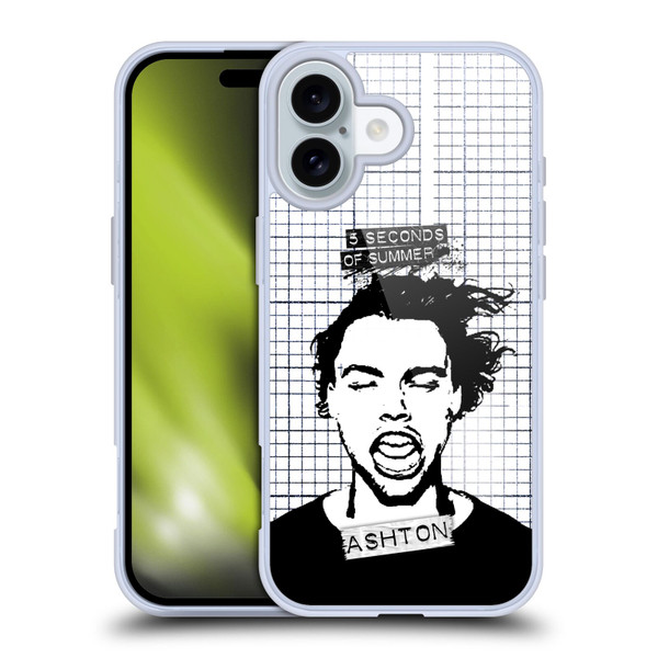 5 Seconds of Summer Solos Grained Ashton Soft Gel Case for Apple iPhone 16