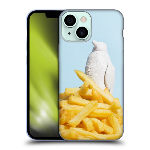 Pepino De Mar Foods Fries Soft Gel Case for Apple iPhone 13 Mini