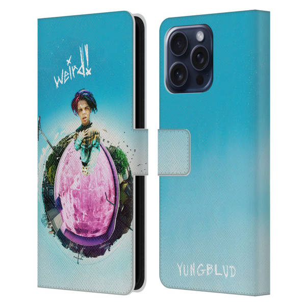 Yungblud Graphics Weird! 2 Leather Book Wallet Case Cover For Apple iPhone 16 Pro Max