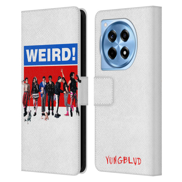 Yungblud Graphics Weird! Leather Book Wallet Case Cover For OnePlus 12R