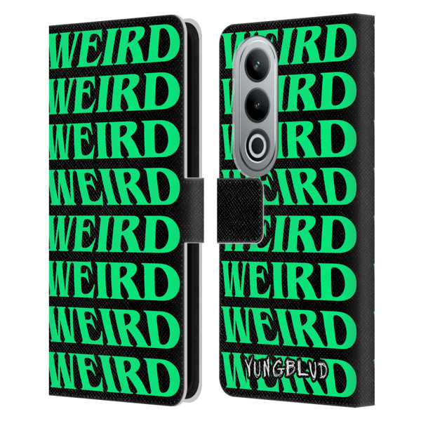 Yungblud Graphics Weird! Text Leather Book Wallet Case Cover For OPPO OnePlus Ace 3V 5G