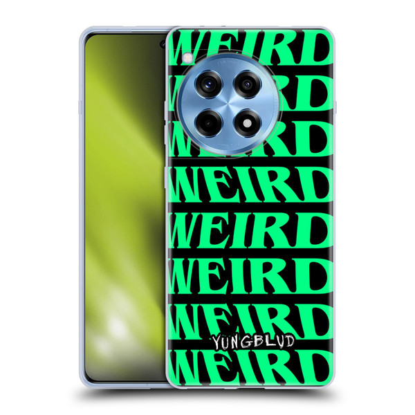 Yungblud Graphics Weird! Text Soft Gel Case for OPPO OnePlus Ace 3 5G