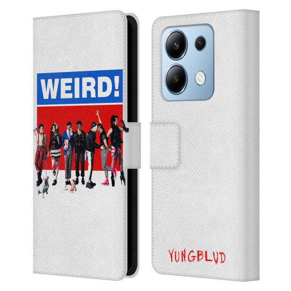 Yungblud Graphics Weird! Leather Book Wallet Case Cover For Xiaomi Redmi Note 13/13 Pro 5G
